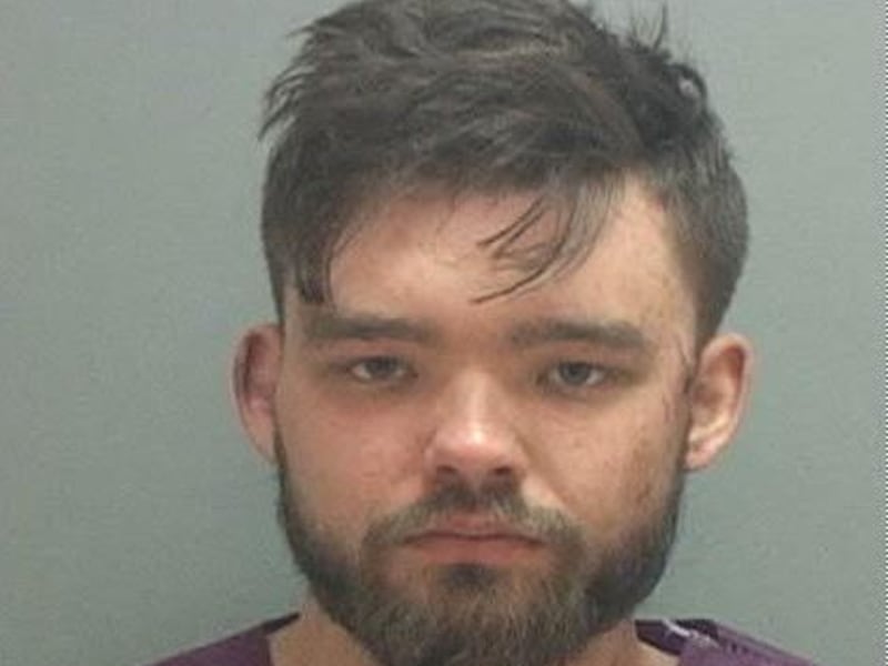 Kennedy Grant Lund, 23, of West Valley City, was arrested Tuesday night for investigation of two counts of murder in the shooting deaths of Chasidy Gerber, 37, and Martin Barron, 33.