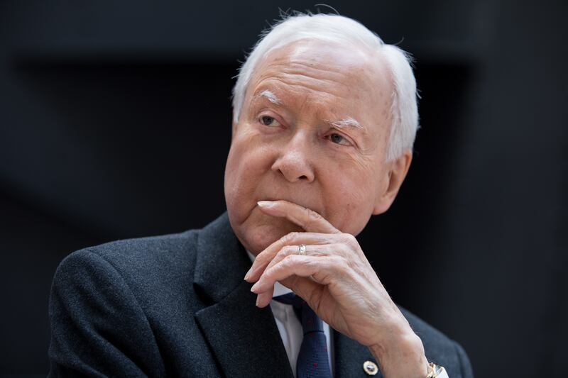 Sen. Orrin Hatch, R-Utah, the longest-serving Republican senator in the United States, will be retiring at the end of the year, pictured on Capitol Hill in Washington, D.C., Monday, October 22, 2018.