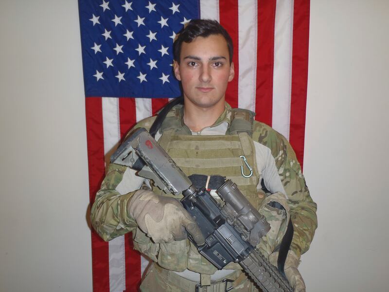 In this undated photo released by the United States Special Operations Command (USSOCOM)/Department of Defense shows Sgt. Leandro Jasso, 25, who was assigned to Company A, 2d Battalion, 75th Ranger Regiment, Joint Base Lewis-McChord, Washington. Sgt. Jass