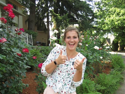 Marissa Folland, 20, served in Portland, Ore., and came home early to take care of her mental health.