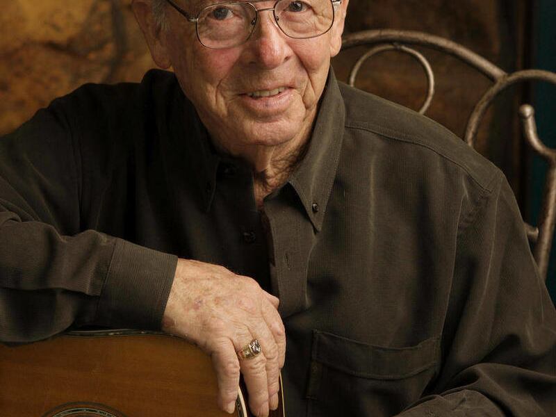 FILE - In a Jan. 29, 2009 file photo, Country Music Hall of Famer Charlie Louvin is shown in his home in Manchester, Tenn. Louvin, half of the Louvin Brothers whose harmonies inspired fellow country and pop singers for decades, died early Wednesday mornin