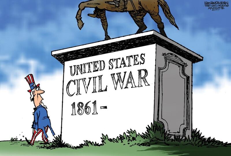 This is a political cartoon.