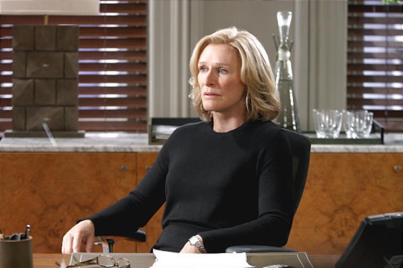 Glenn Close stars as Patty Hewes, a ruthless queen of high-stakes litigation, in "Damages."