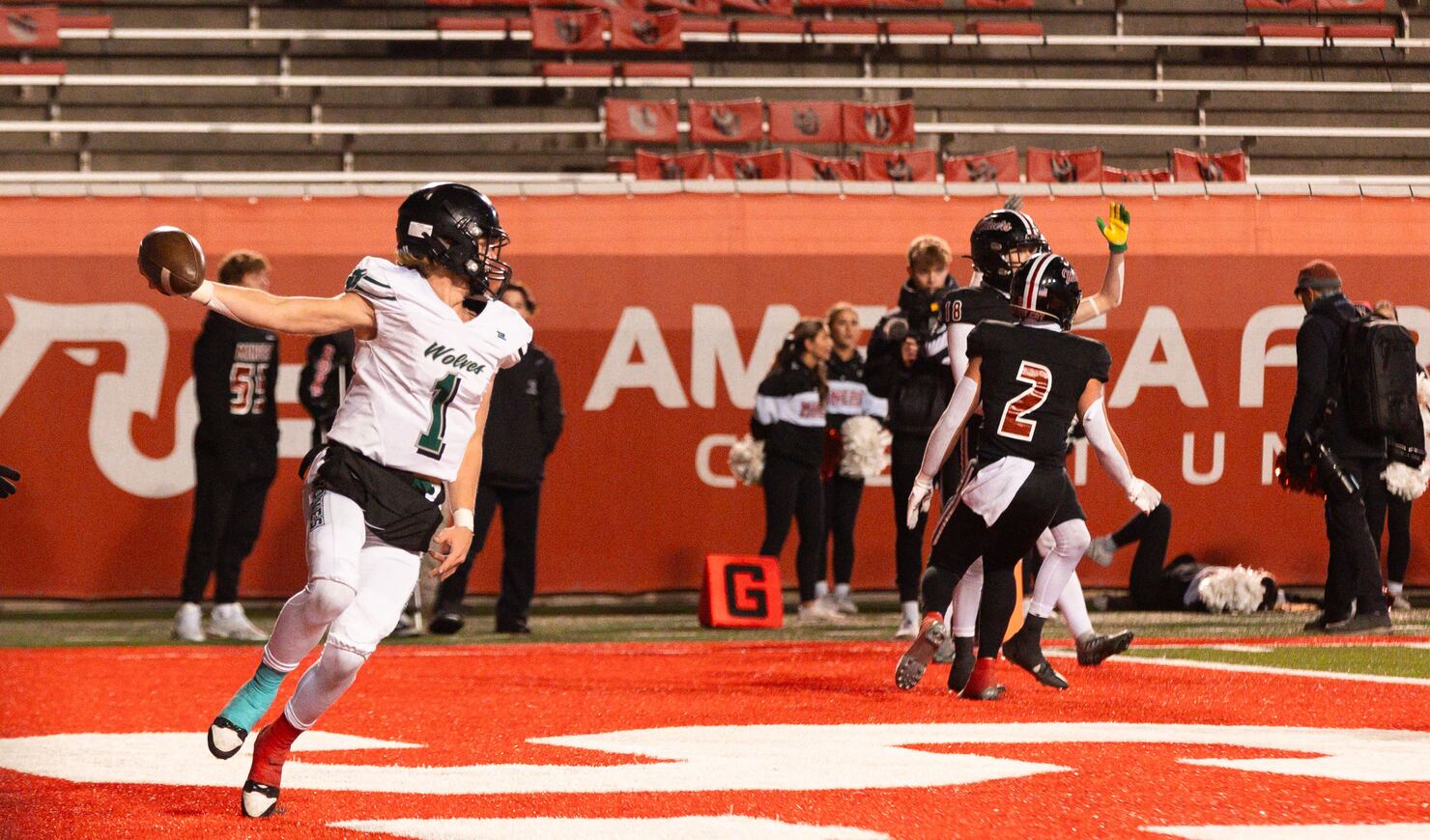 High school football Green Canyon stifles Park City to earn 4A