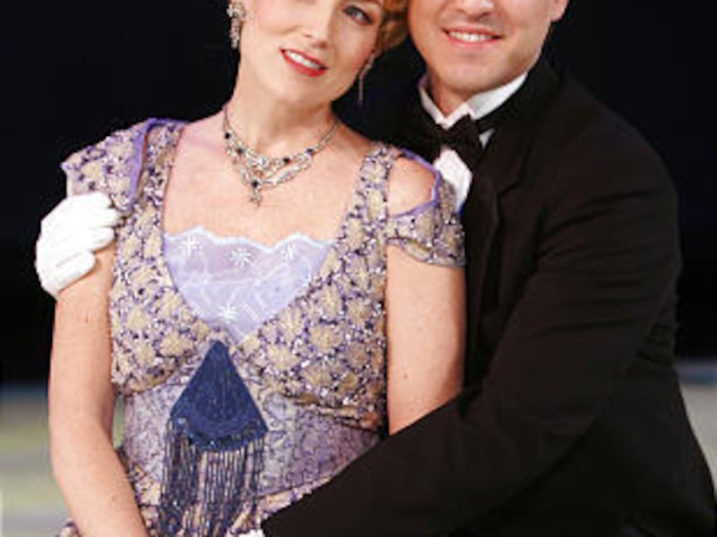 Patricia Risley as Angelina and Chad Freeburg as Don Ramiro in the Utah Opera's production of "La Cenerentola" ("Cinderella").