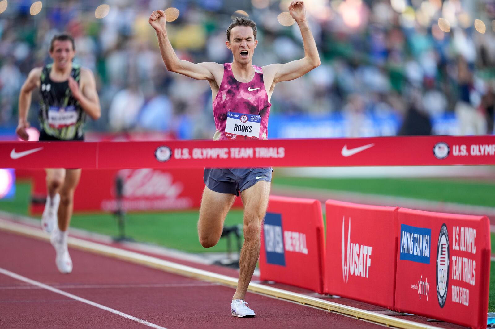 BYU's Kenneth Rooks, James Corrigan shine in steeplechase finals ...