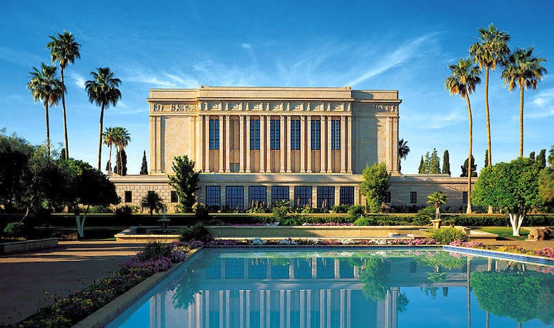 The Mesa Arizona Temple started Spanish sessions in 1945.