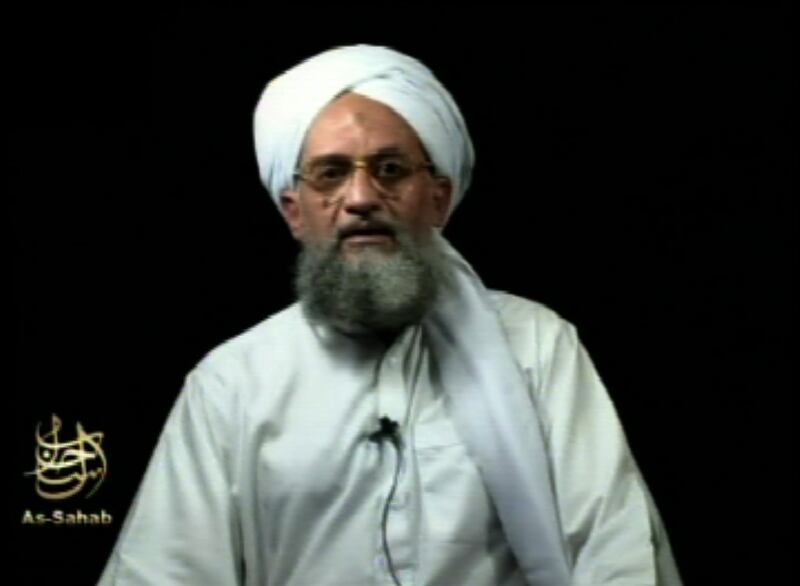 This frame grab from video shows al-Qaida’s leader Ayman al-Zawahri in a videotape issued Sept. 2, 2006.