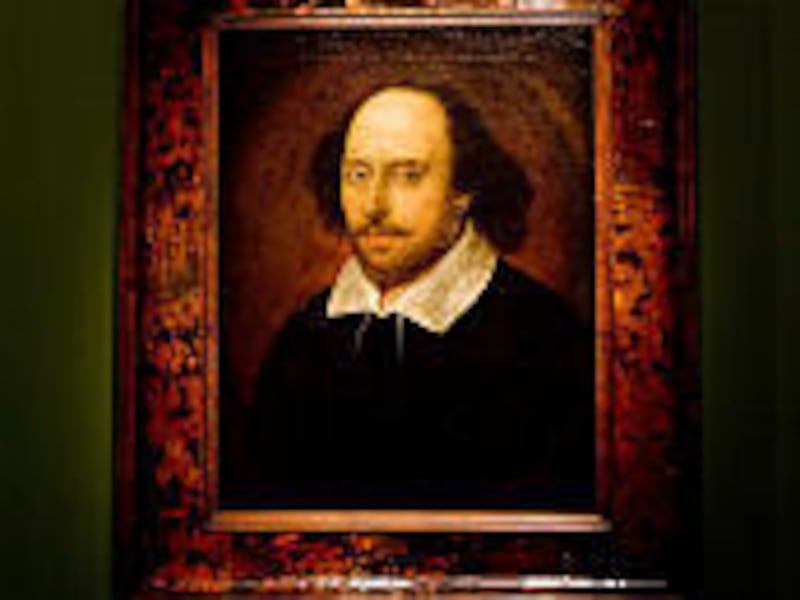 Portrait presents a 'bohemian' bard.