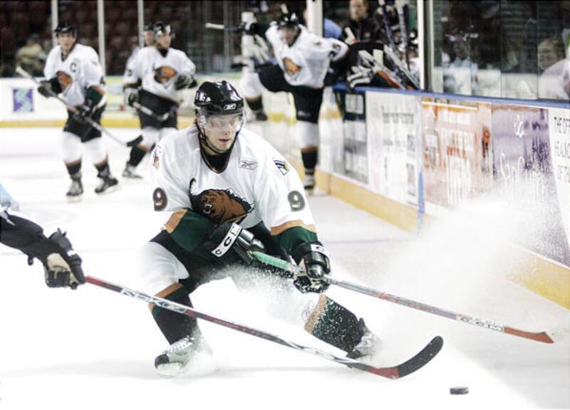 Utah's Ryan Kinasewich was the Utah Grizzlies' leading scorer for both of his first two seasons.