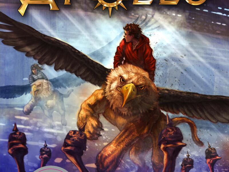 "The Trials of Apollo" is by Rick Riordan.