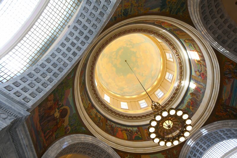 The rotunda of the Capitol in Salt Lake City is pictured on Friday, Jan. 25, 2019.