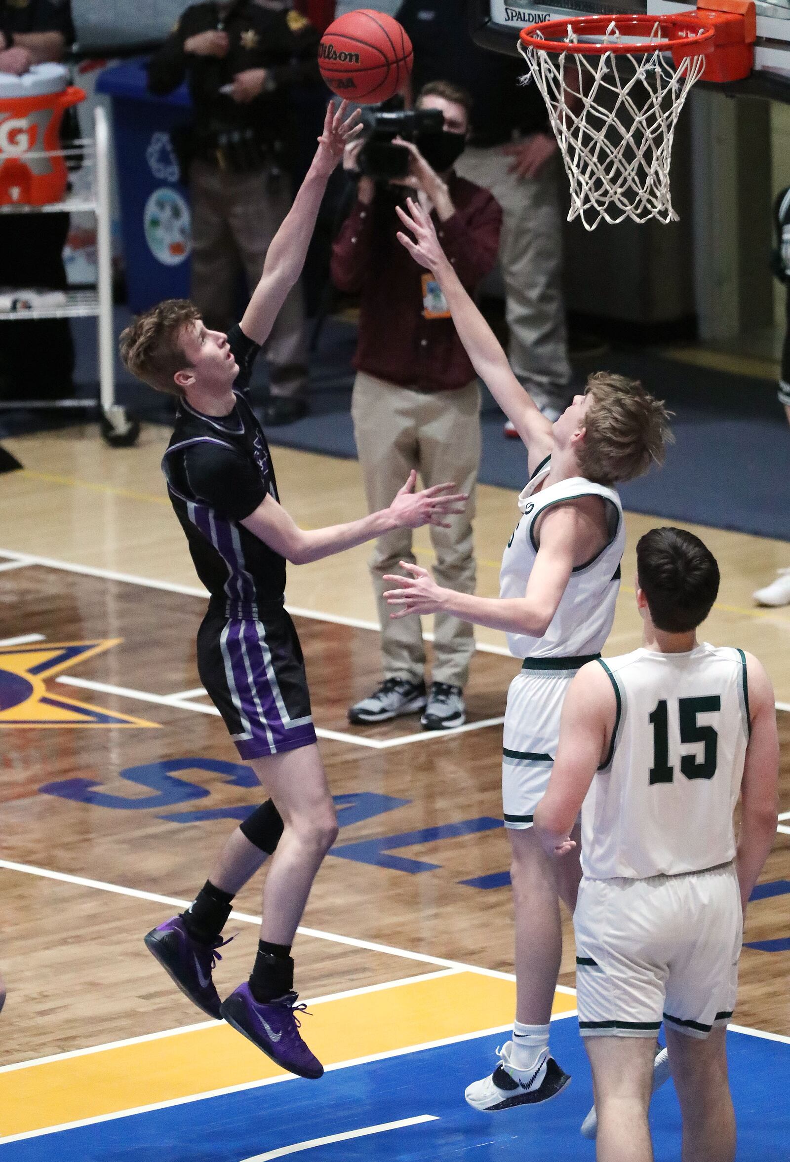 High school boys basketball Lehi beats Olympus in 5A semifinals