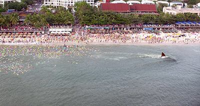 A scene from “The Meg."