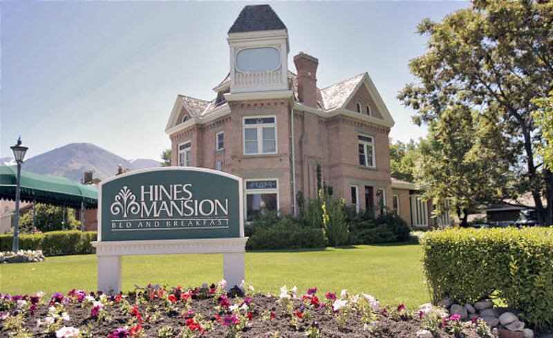 The R. Spencer Hines Mansion in Provo is one of the eight sites that will be included in a walking tour of the city's most historic landmarks today and Friday.