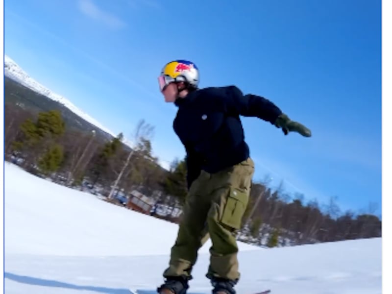 Marcus Kleveland appears in a Instagram video shot by Petter Ulsletten that was posted on Nov. 27, 2023.