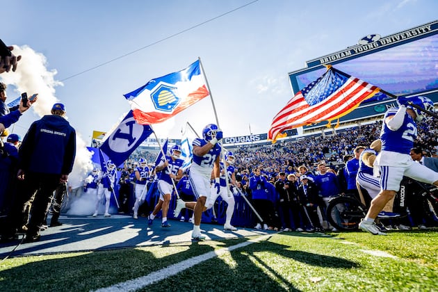 No. 11 BYU is the first team out of the College Football Playoff in latest rankings; Utah down to No. 15