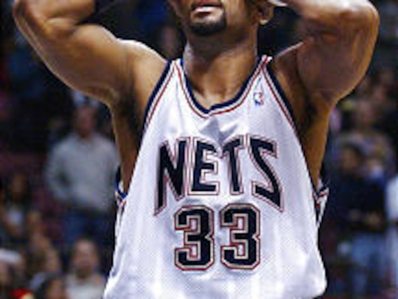 New Jersey center Alonzo Mourning, shown here reacting to a foul call, was forced to retire after news that his kidney condition has worsened. Mourning missed all of last season.