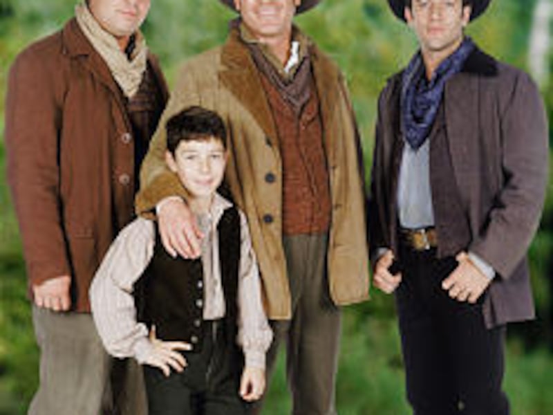 The cast of "The Ponderosa," which aired on PAX.