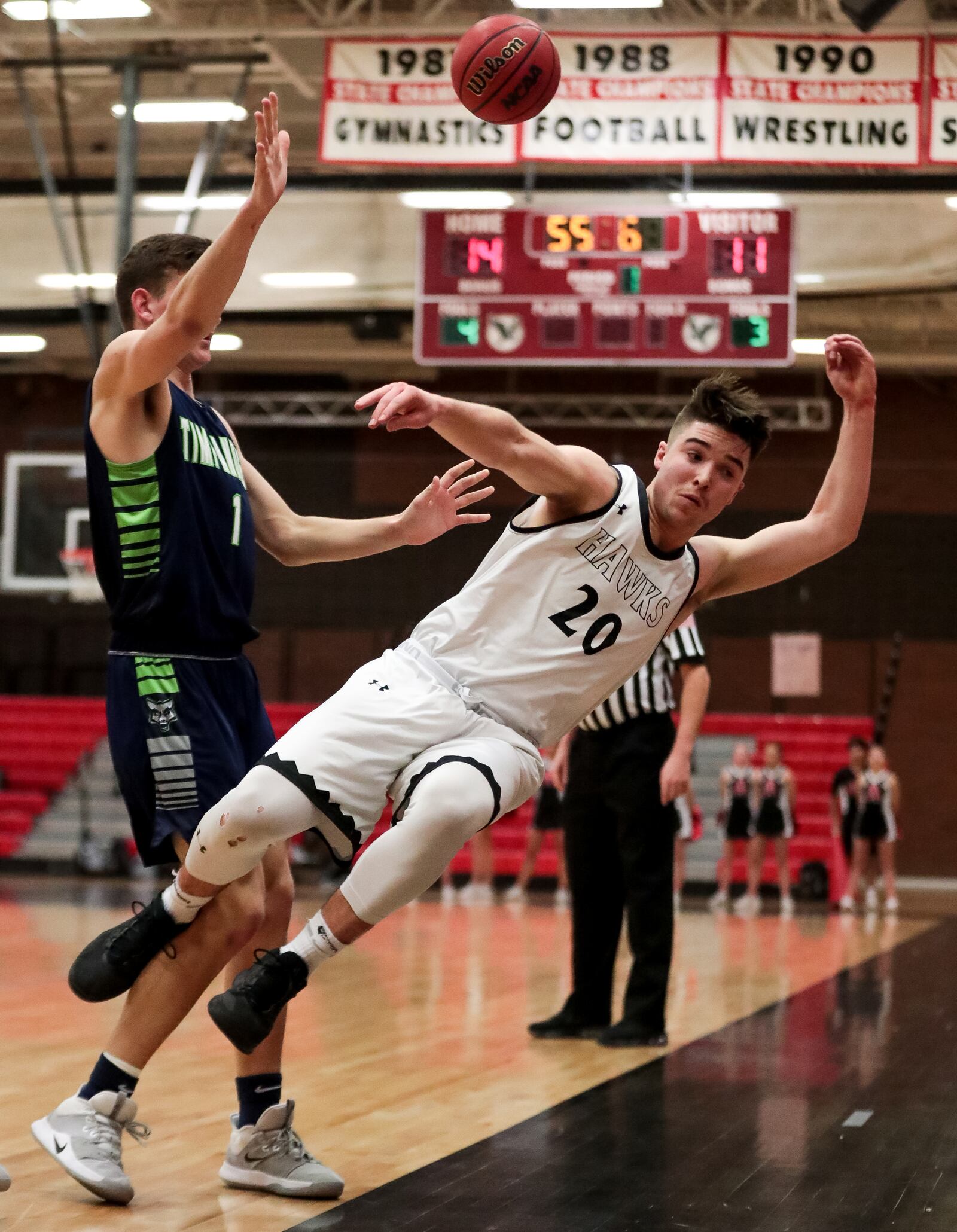 High school boys basketball Alta beats Timpanogos Jaden Brownell