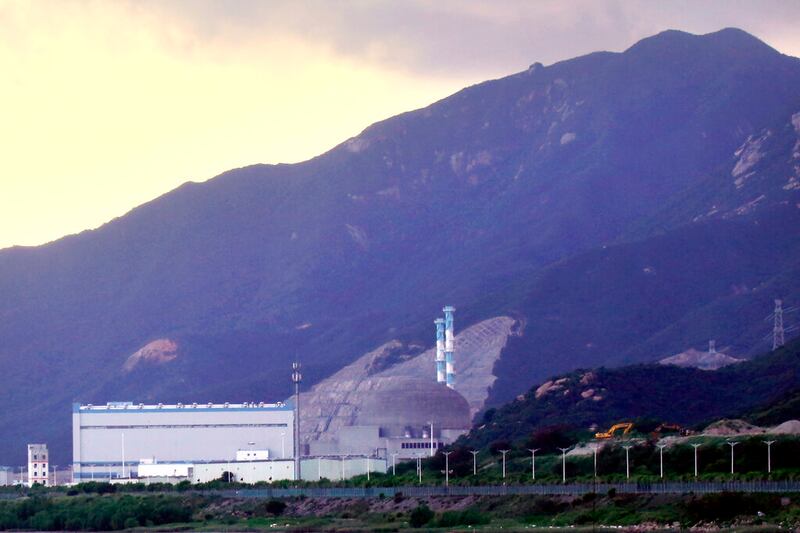 The Taishan Nuclear Power Plant in Taishan in southern China’s Guangdong Province,