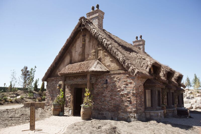 Evermore Park is an Old World, Gothic-styled European village that is opening soon in Pleasant Grove. Photo taken on Thursday, Sept. 13, 2018.