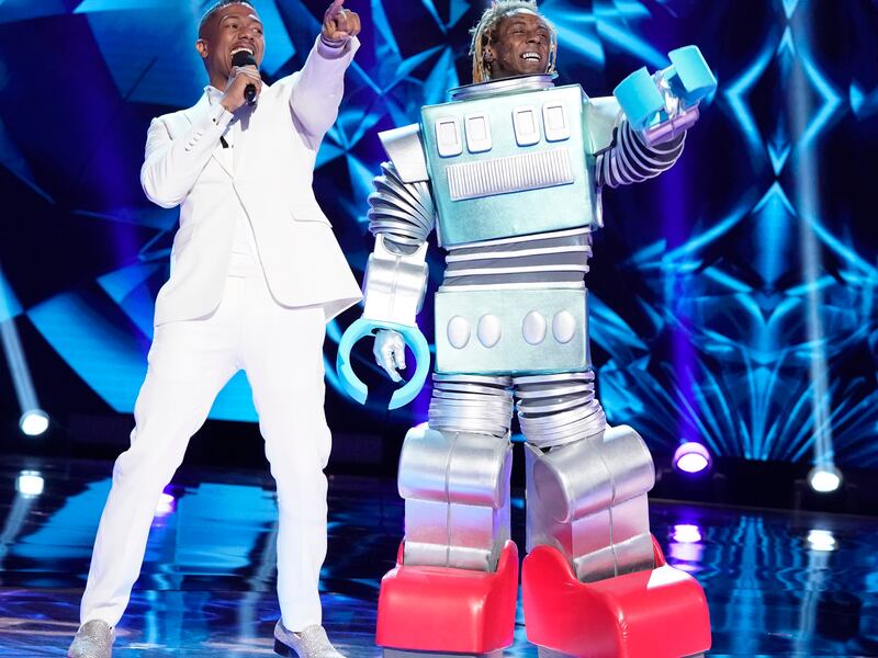 Host Nick Cannon and Lil Wayne in the Season Three premiere.