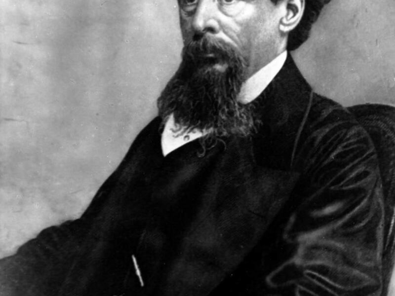 In this undated file photo, novelist Charles Dickens poses for a photograph.