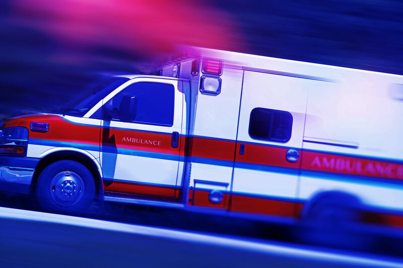 FILE - A concrete barrier crushed a 46-year-old man's legs Friday night, leaving him with serious injuries, after a Wasatch County Fair Days demolition derby accident.