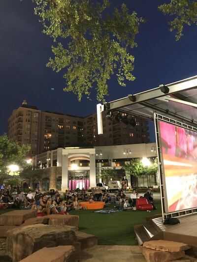 The Gateway in Salt Lake City will host outdoor movies every Wednesday night, June 12-Aug. 14, at the Olympic Plaza