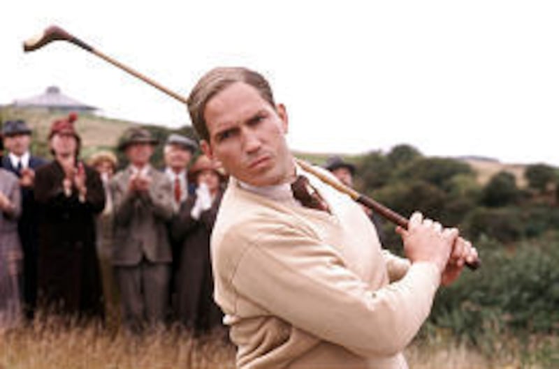 Jim Caviezel is the title character in "Bobby Jones, Stroke of Genius."
