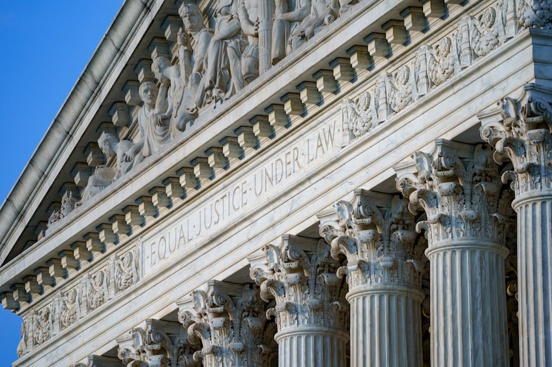 Washington’s Supreme Court is pictured ahead of the end of the court’s current term.