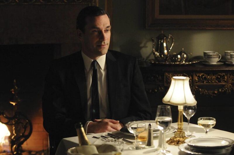 Jon Hamm as Don Draper in "Mad Men."