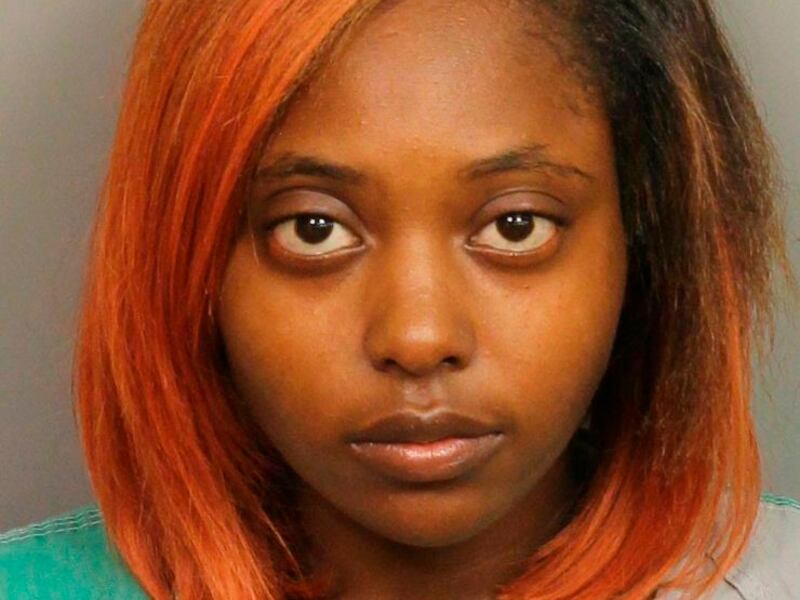 This photo provided by Jefferson County Sheriff’s Office shows Marshae Jones. Jones, whose fetus died after she was shot in a fight has been charged with manslaughter, while the woman accused of shooting her has been freed. She was indicted by the Jeffers