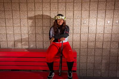 Huntyr Ava poses for a portrait at the West High School softball field in Salt Lake City on Thursday, June 6, 2019. Ava was named Utah's Ms. Softball following West High School's victory in the 5A championship.