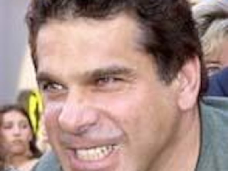 Actor Lou Ferrigno