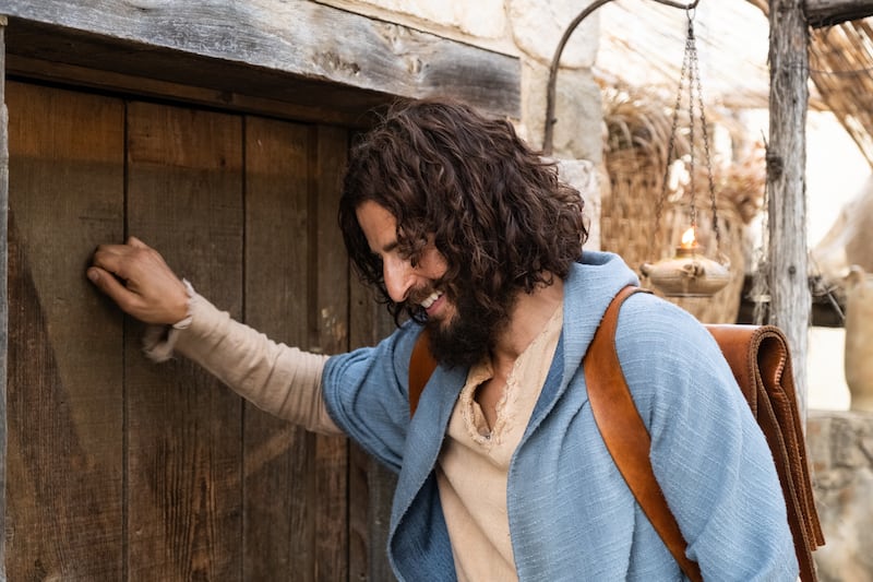 Actor Jonathan Roumie plays Jesus in the faith-based series “The Chosen.”