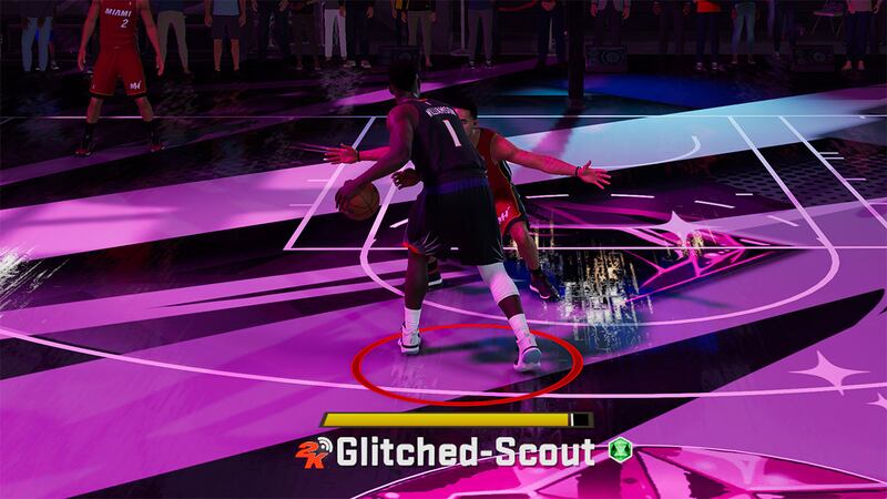 Brooklyn Nets star James Harden in the NBA 2K22 MyTeam mode.