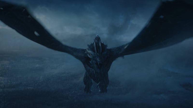 A photo from "Game of Thrones" season seven, episode seven.