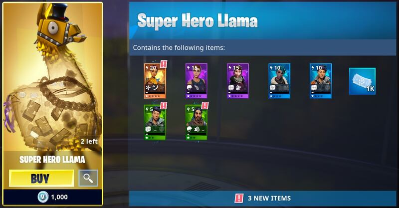 Loot boxes in “Fortnite” allow players to obtain small bundles of in-game items.