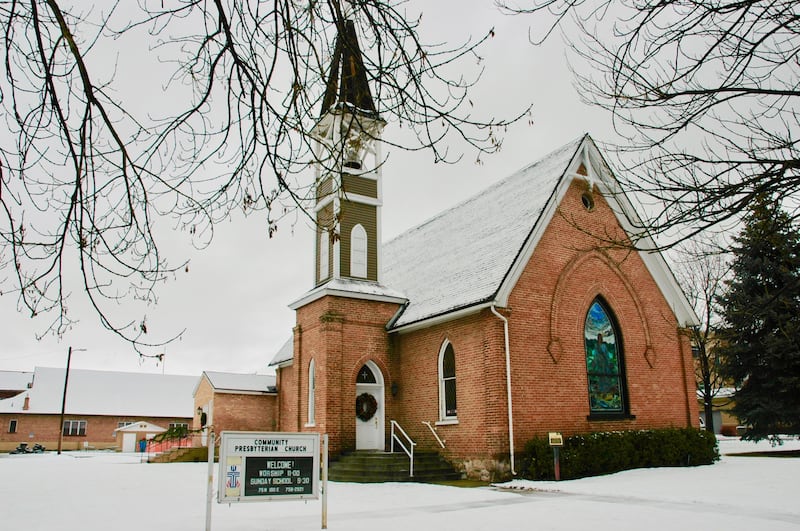A view of the American Fork Presbyterian Church.