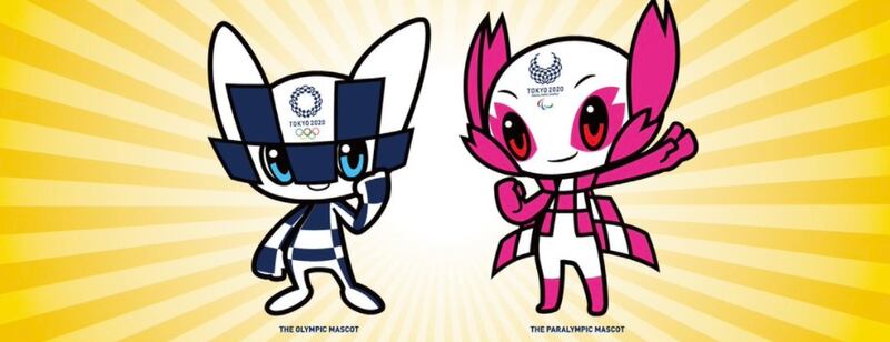 The Tokyo Games Twitter account shared an image of the mascots, who were selected by 205,000 elementary school students in Japan.