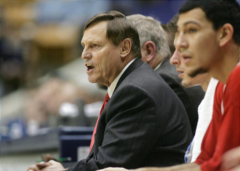 Former BYU coach Roger Reid was on the bench in the Marriott Center again — but as coach of SUU.