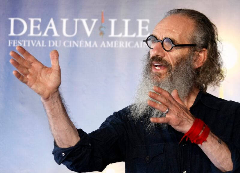 U.S Director and musician Tony Kaye poses during a photocall for his film " Detachment" at the 37th American Film Festival in Deauville, Normandy, France, Friday Sept. 9, 2011. (AP Photo/Michel Spingler)