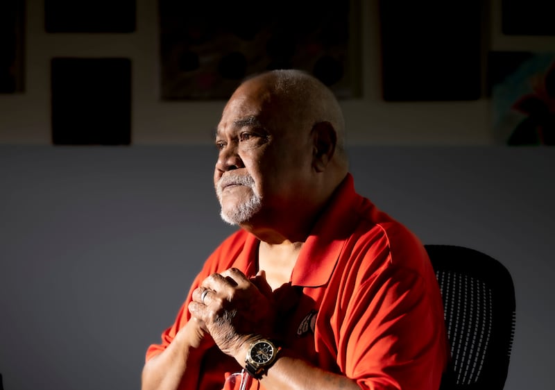 Simione Poteki, KAVA Talks founder, is photographed in Salt Lake City.