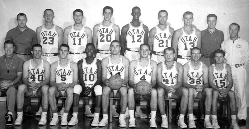 The 1960-1961 Utah men's basketball team, which made it to the Final Four, will be honored on Saturday night.