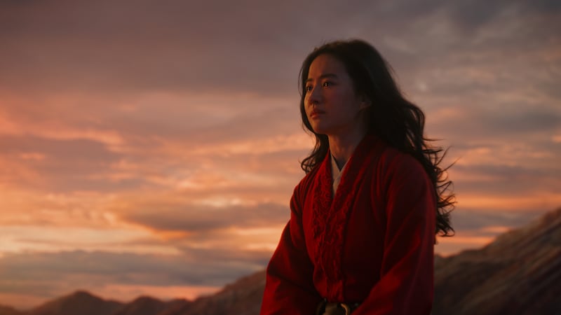 Mulan (Yifei Liu) in “Mulan.”