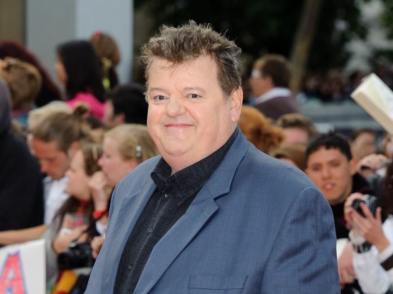 Robbie Coltrane arrives in Trafalgar Square, central London, for the world premiere of “Harry Potter and The Deathly Hallows: Part 2,” the last film in the series on July 7, 2011.