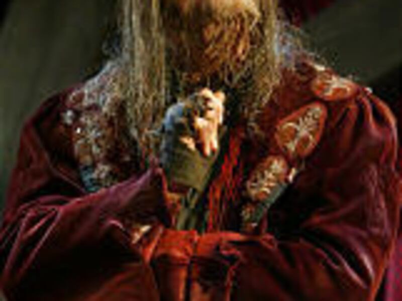 Mark McCracken as Fagin, pickpocket wizard in "Oliver!"