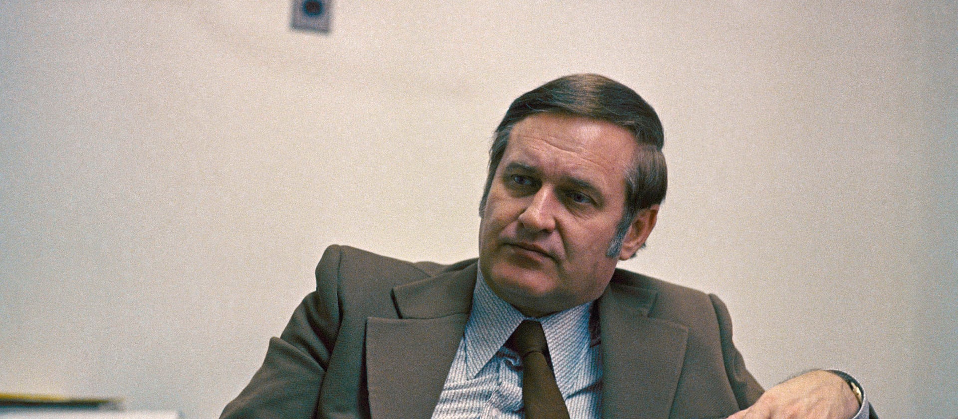 Syndicated newspaper columnist Jack Anderson in Washington, D.C., March 31, 1972